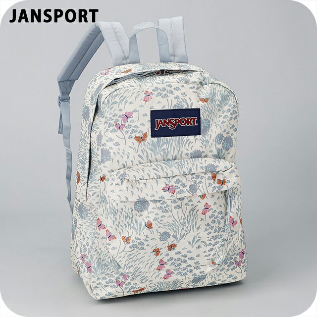 Rakuten - ジャンスポーツ バックパック メンズ レディース ブランド JANSPORT Indonesia EK0A5BAG FLUTTERING FIELDS ライトブルー/ホワイト