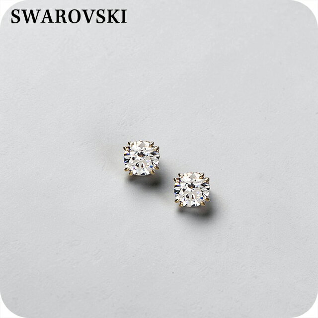 乐天商城 - スワロフスキー ピアス レディース ブランド SWAROVSKI スタッド 両耳用 5642595 ゴールド アクセサリー