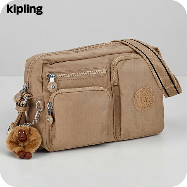 Rakuten - キプリング ショルダーバッグ レディース ブランド Kipling CHINA KIA9Z80NW EARLY TAN P ブラウン 斜めがけ 高級 おしゃれ プレゼント 女性 実用的 かわいい