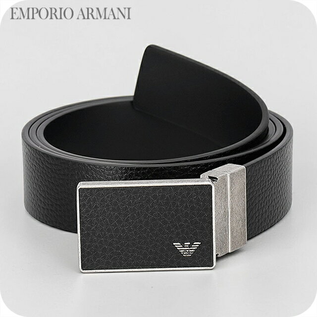 樂天商城 - エンポリオ・アルマーニ ベルト メンズ ブランド EMPORIO ARMANI Italy Y4S225-YMB4E 88001 ブラック