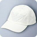 エンポリオ・アルマーニ キャップ メンズ ブランド EMPORIO ARMANI 627522CC995 00010 ホワイト
