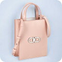 \今ならさらに+9倍/ フェラガモ ハンドバッグ レディース ブランド Ferragamo 218358CALF NYLPK 771 813 ピンク