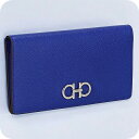 \さらに+9倍★16日02時迄/ フェラガモ 長財布 レディース ブランド Ferragamo 22D779CALF LAPIS 762 895 ブルー