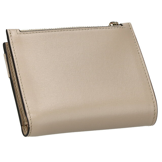 ＼今ならさらに+9倍／ フェラガモ 二つ折り財布 レディース ブランド Ferragamo 22E009CALF DAINO 758 775 グレージュ