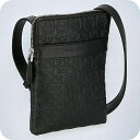 \今ならさらに+9倍/ フェラガモ ショルダーバッグ メンズ ブランド Ferragamo 240311CALF NER 745 006 ブラック