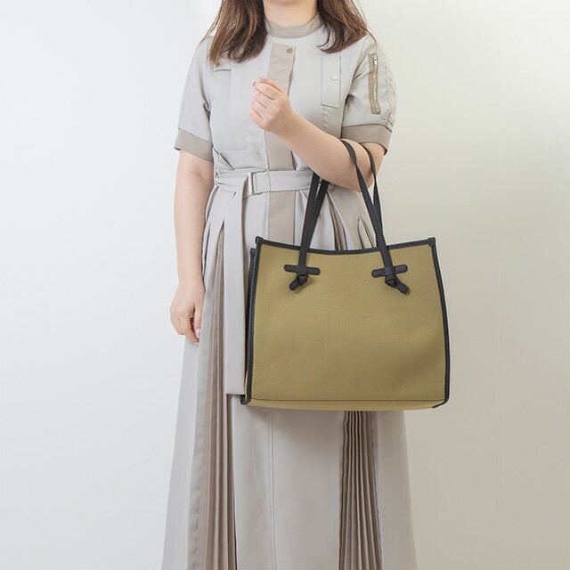 ＼今ならさらに+9倍／ ジャンニ・キアリーニ トートバッグ レディース ブランド GIANNI CHIARINI BS 6850 CNV-SE カーキグリーン