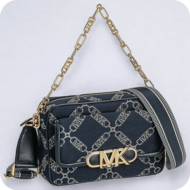 乐天商城 - マイケルコース ショルダーバッグ レディース ブランド MICHAEL KORS 32S3G7PC6J ネイビー