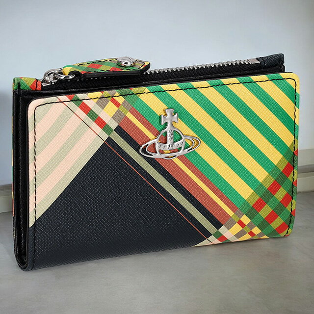 ヴィヴィアン・ウエストウッド カードケース レディース ブランド Vivienne Westwood 51110038U COMBAT TARTAN