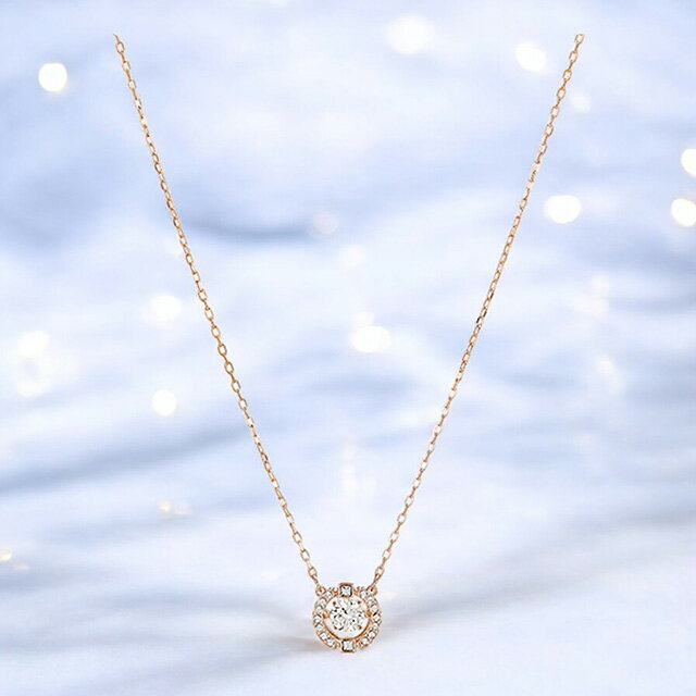 乐天商城 - スワロフスキー ネックレス レディース ブランド SWAROVSKI 5294870 ピンクゴールド