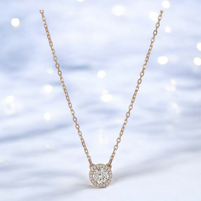 乐天商城 - スワロフスキー ネックレス レディース ブランド SWAROVSKI 5648990 ピンクゴールド