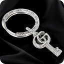 \さらに最大+9倍★11日01時迄/ グッチ キーリング メンズ レディース ブランド GUCCI 627765-J8400 シルバー 高級 おしゃれ プレゼン...