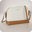 マイケルコース ショルダーバッグ レディース ブランド MICHAEL KORS 32T1GT9C3B ホワイト/ブラウン 斜めがけ 高級 おしゃれ プレゼント 女性 実用的 かわいい