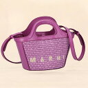 \今ならさらに+9倍/ マルニ ハンドバッグ レディース ブランド MARNI BMMP0067Q0-P3860 パープル 軽量 小さめ 手提げ 高級 おしゃれ...