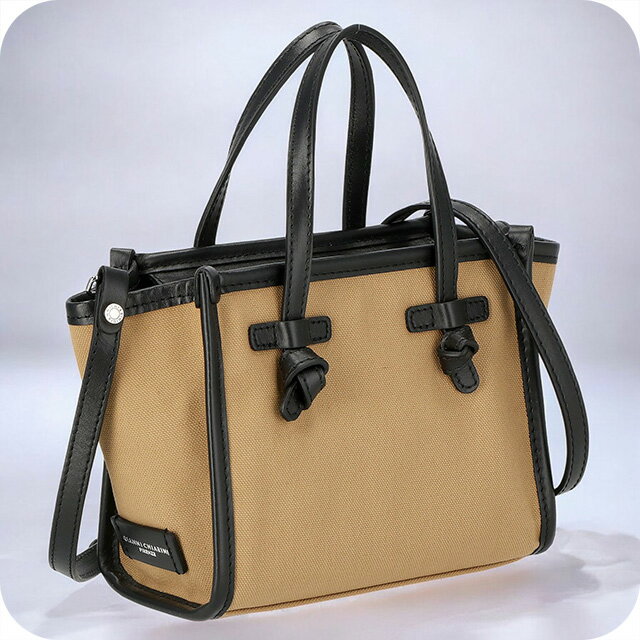 Rakuten - ジャンニキアリーニ ハンドバッグ レディース ブランド GIANNI CHIARINI BS 8065 CNV-SE ブラウン 軽量 小さめ 手提げ 高級 おしゃれ プレゼント 女性 実用的 かわいい