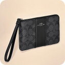 \全品さらに+9倍/ コーチ ポーチ レディース ブランド COACH CW854 ブラック