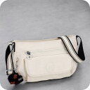 \さらに+7倍★7/15限定/ キプリング ショルダーバッグ レディース ブランド Kipling KI939074O ホワイト 斜めがけ 高級 おしゃれ プレゼント 女性 実用的 かわいい