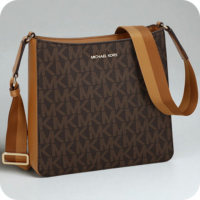 Rakuten - マイケル・コース ショルダーバッグ レディース ブランド MICHAEL KORS レザー 38R4GJ6M8B 174 ダークブラウン 斜めがけ 高級 おしゃれ プレゼント 女性 実用的 かわいい