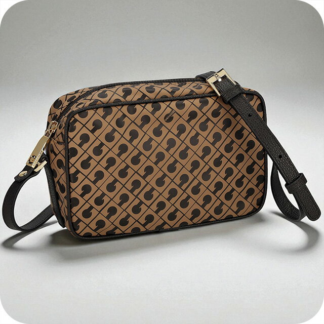 ゲラルディーニ ショルダーバッグ レディース ブランド GHERARDINI GH2416 TOFFE ブラウン/ブラック 斜めがけ 高級 おしゃれ プレゼント 女性 実用的 かわいい(4)