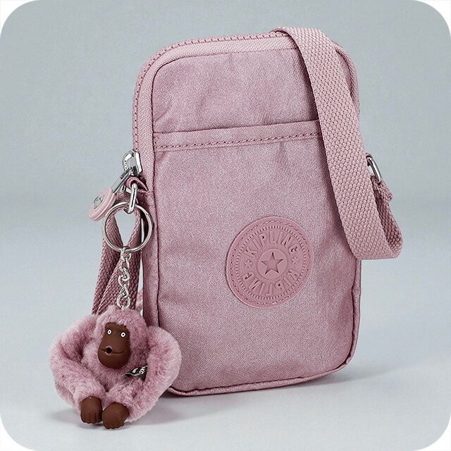 乐天商城 - キプリング ショルダーバッグ レディース ブランド Kipling KI02729GL BERRY GLOW MET ピンク 斜めがけ 高級 おしゃれ プレゼント 女性 実用的 かわいい