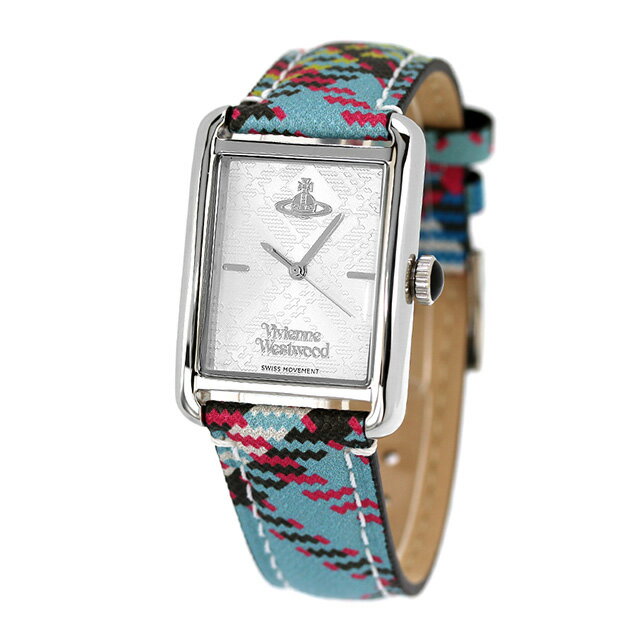 ＼全品10倍+最大37倍／ ヴィヴィアン ウエストウッド クォーツ 電池式 腕時計 ブランド メンズ レディース Vivienne Westwood VV297SLMT アナログ シルバー マルチカラー