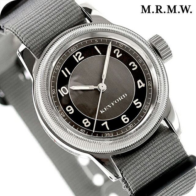 Rakuten - モントルロロイ ミリタリーウォッチ THE TUXEDO DIAL WATCH Gray クォーツ 電池式 腕時計 ブランド メンズ M.R.M.W. txd-gray-06GRYN アナログ グレー 日本製 おしゃれ 防水 プレゼント 男性 実用的