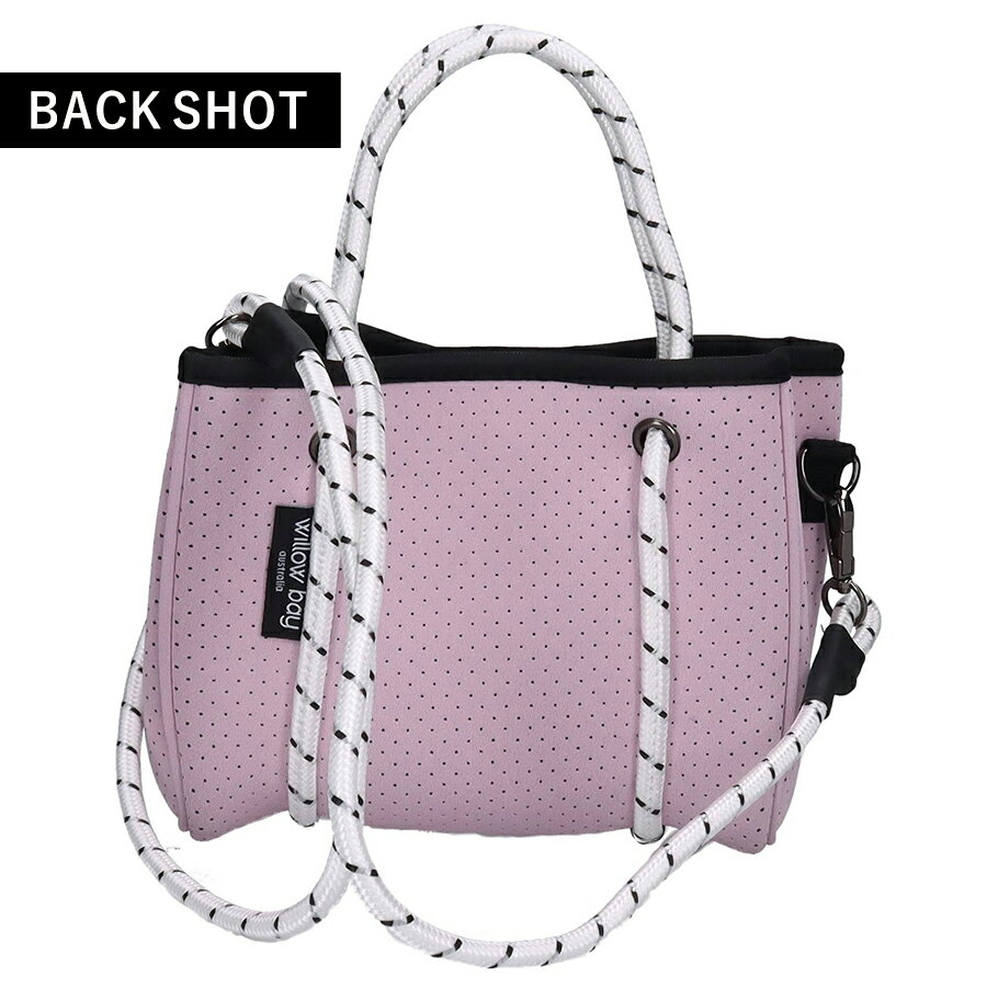ウィローベイ ショルダーバッグ レディース ブランド WILLOWBAY DAYDREAMER TINY ネオプレントートバッグ（クロージャー付き） クロスボディ 2WAY 1093 SOFT LILAC バッグ 斜めがけ 高級 おしゃれ プレゼント 女性 実用的 かわいい