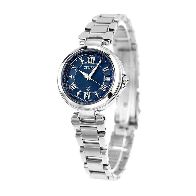 【リップケース付】 シチズン クロスシー 電波ソーラー ハッピーフライト EC1030-50L CITIZEN xC 腕時計 ブランド おしゃれ 防水 軽い 華奢 かわいい プレゼント 女性 実用的