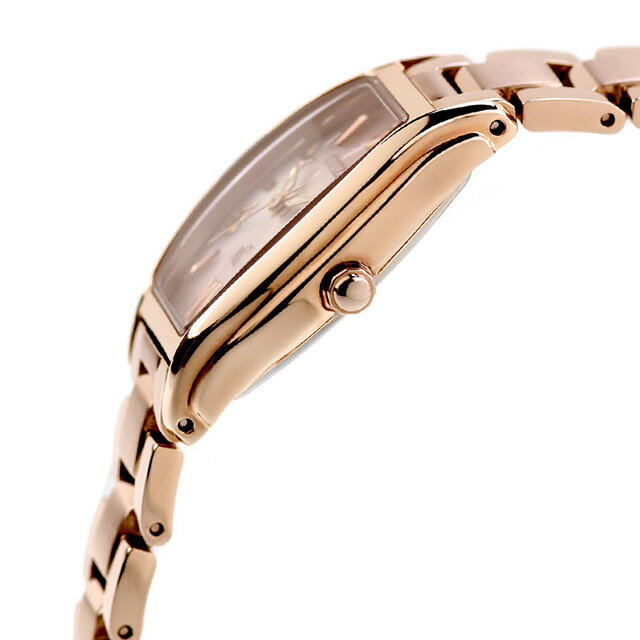 シチズン クロスシー エコ・ドライブ 腕時計 ブランド レディース ソーラー CITIZEN xC EW5546-56X アナログ ベージュ ピンクゴールド 日本製 おしゃれ 防水 軽い 華奢 かわいい プレゼント 女性 実用的