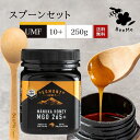 【送料無料】マヌカハニー UMF10+ 250g 高級 蜂蜜 マヌカハニー専用スプーンセット【ギフトセット】★エグモントハニー社★ニュージーランド産の無添加 無...