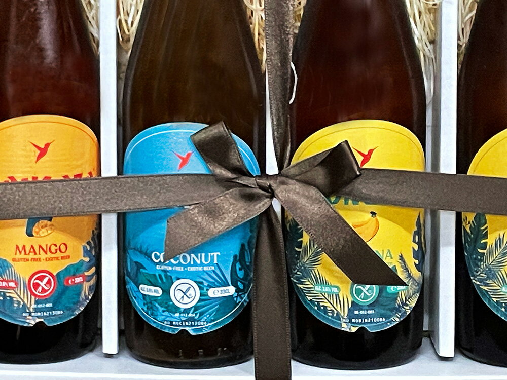 御中元ギフト ベルギーフルーツビール 飲み比べ モンゴゾビール330ml 3種4本セット｜お中元のし無料対応 送料無料！