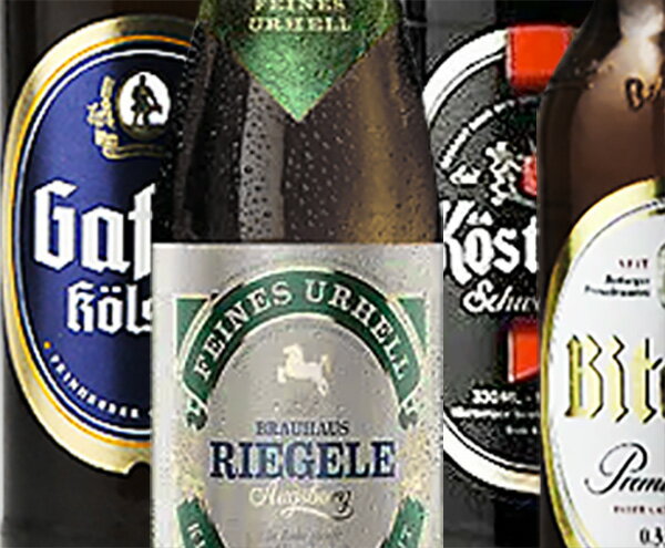 お歳暮ギフト 人気ドイツビール330ml 6種6本飲み比べセット クラフトビール ラガー ケルシュ シュバルツ ピルスナー｜送料無料 あす楽発送