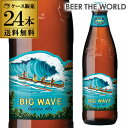 コナビール ビックウェーブ ゴールデンエール ＜アメリカ＞355ml瓶×24本【送料無料】【ケース販売】＜ビッグウェーブ＞[長S]