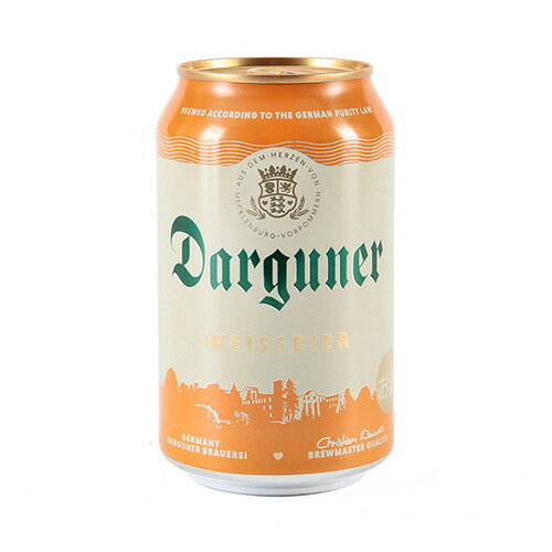 【11/4 20時～11/10 P3倍】ドイツビール ダルグナー ヴァイツェン 330ml缶 ドイツ 長Sのサムネイル
