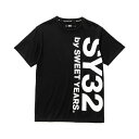 SY32 by SWEET YEARS GXCT[eBgD TVc  N[lbN Y VERTICAL LOGO TEE 13074J BLACK~WHITE yΉ