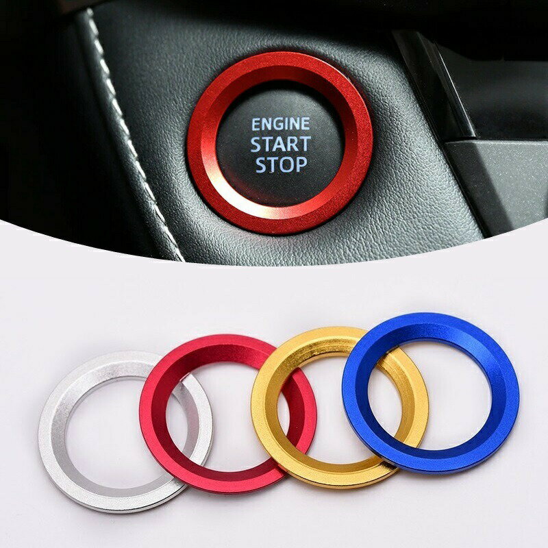 TOYOTA トヨタ エンジン スタートボタン リング 全4色 送料無料 スターター プッシュ スタート ストッ..