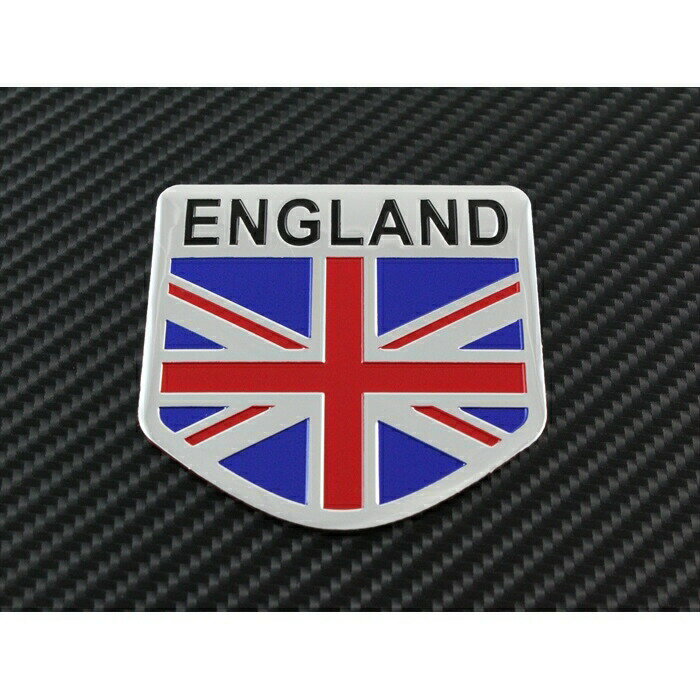 乐天商城 - アルミ製 ユニオンジャック エンブレム 汎用 英国旗 ENGLAND イングランド 両面テープ ステッカー ドレスアップ【カー用品のお店BeeTech】車用品 カーアクセサリー おしゃれ 女性 男性 人気 カーアクセ 小物