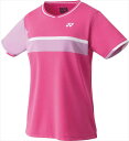 【代引不可】Yonex（ヨネックス） 20746-124ウィメンズゲームシャツ テニス ル-ジュピンク