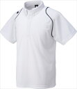 【代引不可】 デサント（DESCENTE） DTM4600B-WHTボタンダウンポロシャツ DTM4600B スポーツ ポロシャツ