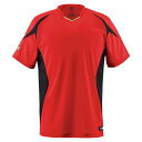 【代引不可】デサント（DESCENTE） DB116-RED【メンズ】ベースボールシャツ【DB116】【ベースボール】【Tシャツ】