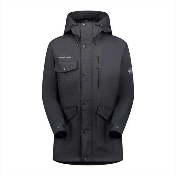 マムート アウトドアジャケット メンズ 【代引不可】MAMMUT(マムート） 101101950-0001ジャケット メンズ Mountain SO Parka AF Men BLACK アウトドア