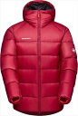 【代引不可】MAMMUT(マムート） 101302650-3734Meron IN Hooded Jacket AF Men BLOOD RED-BK