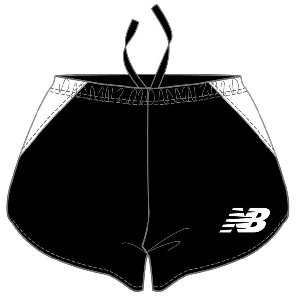 【代引不可】NB（ニューバランス） JMSR9053-BK陸上・ランニング レーシングショートパンツ JMSR9053 ブラック