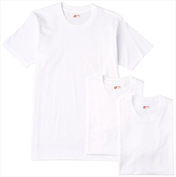 【代引不可】【ユニセックス】HM2135G-010(ヘインズ)Hanes Tシャツ アカラベル クルーネック 3枚組 (2016年モデル) 【スポーツ】【Tシャツ】