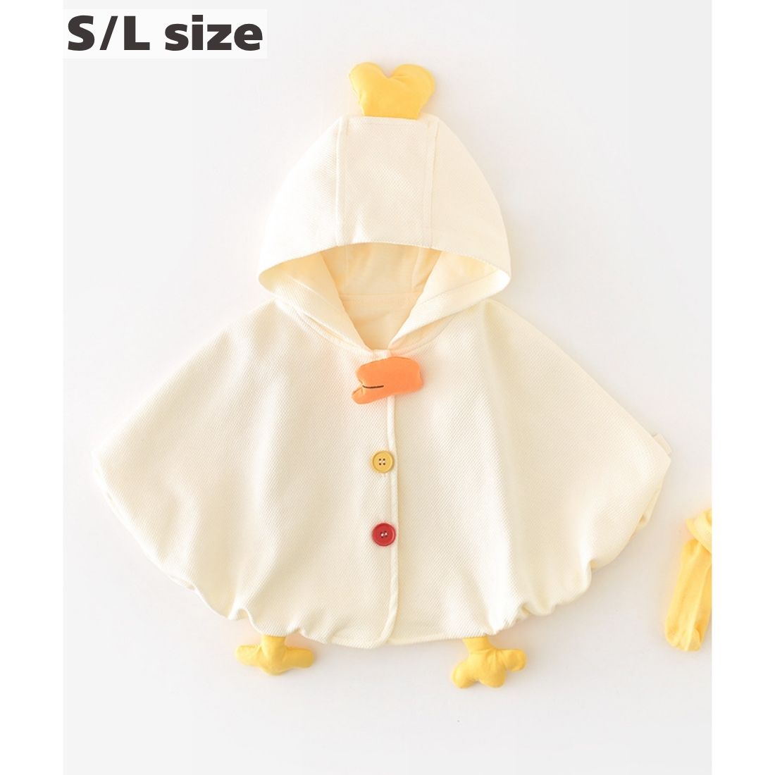 軽やかな素材で動きやすく、春先や秋口の肌寒い日にも快適な着心地。 淡いカラーにフードが愛らしくマッチし、羽織るだけでほっこり気分に。 お出かけやイベントで思わず笑顔がこぼれる、季節を楽しむアウターです。 【親子で笑顔になるデザイン】かわいい...
