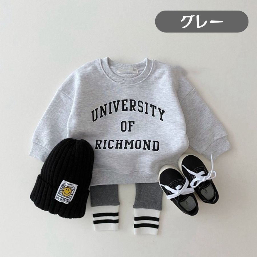 長袖 ロゴトレーナー ベビー服 綿 韓国子供服 男の子 女の子 ボーイズ ガールズ ス...