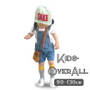 送料無料 オーバーオール 夏用 涼しい デニム 半ズボン ショートパンツ 韓国子供服 かわいい キッズ ボーイズ ガールズ カジュアル 90cm 100cm 1...