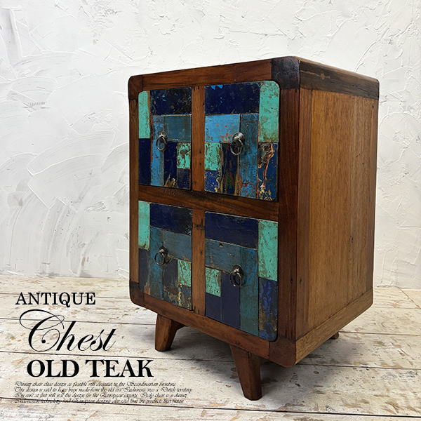 アジアン家具キャビネットチェストア...