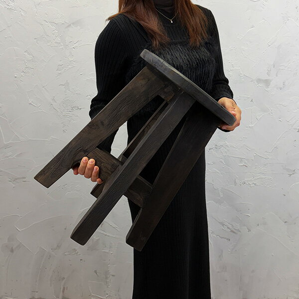 スツール アンティーク 椅子 チーク オールド...の紹介画像3