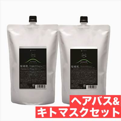 アマトラ　クゥオ　ヘアバス H 詰替 850ml　キトマスク K 詰替 850g　セット 商品名アマトラ　クゥオ　ヘアバス H 詰替 850ml　キトマスク K 詰替 850g　セット商品規格等850mL/850gメーカーアマトラシリーズ商品説明髪純度を高めて、生まれたての無垢な美しさへ。 もっと愛されるQUOになるために、ケア効果の高い成分を追加し、 パフォーマンスをパワーアップ。 より効果的になった本質ケアで、さらに美しさを放つ仕上がりに。 《ヘアバス H・シャンプー》 マイルド洗浄成分ブレンドでなめらかに洗う。 頭皮と髪を健やかに整える、シャンプーです。 起泡力に優れた心地良い贅沢な泡で滑らかに洗い、ノンシリコーンとは思えない、 すべすべ＆ツヤツヤな気持ちのいい髪に。 高いケア効果で、ヘアカラーやパーマのアフターシャンプーにもオススメです。 トップはふんわり、毛先はしっとりまとまります。 ○頭皮ケア・損傷毛ケア ○すばやい泡立ち、贅沢で心地いい泡質 ○ヘアカラー、パーマ後の残留ケミカルを除去 ○サロンワークで手の荒れに配慮した処方 ○オーチャード・ベルガモットの香り《キトマスク K・ヘアトリートメント》 エクセルキトサンでサラサラに仕上げる。 指通りの良い軽やかな髪に仕上げるトリートメントです。 すばやく髪になじみ、ダメージホールに効率よく浸透しながら、髪1本1本にしなやかな膜を形成。 ツルツルの手触りと弾むようなハリ・コシ、自然なツヤを与えます。 さらに、熱ダメージから髪を守るプロテクト効果も。 ダメージヘアを毛先まで補修し、ふんわりサラサラで軽やかにまとめます。 ○ハイダメージケア ○しなやかな膜で髪一本一本を保護 ○ヘアカラーの発色をサポート ○ヘアカラー、パーマ後の残留ケミカルを除去 ○オーチャード・ベルガモットの香り 使用方法お湯で髪全体をよくぬらし、適量を手にとり、よく泡立ててマッサージするように洗い、有効な配合成分の効果を最大限生かすために、2〜3分間放置してからすすいでください。2度洗いをおすすめします。適量を手にとり、傷んだところを中心に塗布してなじませ、3〜5分放置した後、やさしく頭皮をすすぎます。 蒸したタオルで髪を包み放置するとより効果的です。 成 分ヘアバス：水、ラウロイルメチルアラニンNa、コカミドプロピルベタイン、コカミドDEA、BG、ヘマチン、フムスエキス、ココイル加水分解ケラチンK（羊毛）、ココイルリンゴアミノ酸Na、ココイル加水分解コラーゲンK、スクワラン、グリコシルトレハロース、ホホバ種子油、アルギニン、アスパラギン酸、グリシン、アラニン、セリン、バリン、プロリン、トレオニン、イソロイシン、ヒスチジン、フェニルアラニン、トコフェロール、PCA、PCA-Na、ベタイン、PEG-15ココポリアミン、ポリクオタニウム-10、エチルヘキシルグリセリン、ヒドロキシアセトフェノン、加水分解水添デンプン、PG-ヒドロキシエチルセルロースココジモニウムクロリド、ベヘネス-30、エチルヘキサン酸セチル、PEG-60水添ヒマシ油、ステアロキシプロピルトリモニウムクロリド、メトキシケイヒ酸エチルヘキシル、ベヘン酸、ダイマージリノール酸ダイマージリノレイルビス（ベヘニル/イソステアリル/フィトステリル）、ラウロイルグルタミン酸ジ（コレステリル/オクチルドデシル）、セタノール、乳酸Na、フェノキシエタノール、グリセリン、ステアリルアルコール、エタノール、クエン酸、クエン酸Na、イザヨイバラエキス、オウゴン根エキス、ベルガモット果実油、香料 キトマスク：水、セテアリルアルコール、バルミチン酸エチルヘキシル、ビスセテアリルアモジメチコン、ベヘントリモニウムクロリド、ヘマチン、フムスエキス、キトサンステアラミドヒドロキシプロピルトリモニウムクロリド、ヒドロキシプロピルキトサン、イソステアロイル加水分解ケラチン（羊毛）、ヒドロキシプロピルトリモニウム加水分解ケラチン（羊毛）、スクワラン、ヒドロキシプロピルトリモニウムハニー、ローヤルゼリーエキス、加水分解ローヤルゼリータンパク、ハチミツ、メドウフォーム油、マカデミア種子油、コメ胚芽油、ヘーゼルナッツ種子油、シア脂油、アボカド油、ホホバ種子油、ツバキ種子油、ブドウ種子油、アーモンド油、月見草油、カニナバラ果実油、グリコシルトレハロース、アルギニン、アスパラギン酸、グリシン、アラニン、セリン、バリン、プロリン、トレオニン、イソロイシン、ヒスチジン、フェニルアラニン、トコフェロール、PCA、PCA-Na、ベタイン、エチルヘキサン酸セチル、PEG-60水添ヒマシ油、ステアロキシプロピルトリモニウムクロリド、メトキシケイヒ酸エチルヘキシル、ダイマージノール酸ダイマージリノレイルビス（ベヘニル/イソステアリル/フィトステリル）、ラウロイルグルタミン酸ジ（コレステリル/オクチルドデシル）、セタノール、1.2-ヘキサンジオール、カブリリルグリコール、イソステアリン酸水添ヒマシ油、フェノキシエタノール、安息香酸Na、BG、グリセリン、ステアリルアルコール、（C14-22）アルコール、（C12-20）アルキルグルコシド、ベヘントリモニウムメトサルフェート、エタノール、加水分解水添デンプン、ヒドロキシアセトフェノン、ジメチコン、アモジメチコン、ポリクオタニウム-10、PG-ヒドロキシエチルセルロースココジモニウムクロリド、イソノナン酸イソノニル、ベヘネス-30、ベヘン酸、クエン酸、クエン酸Na、イザヨイバラエキス、オウゴン根エキス、ベルガモット果実油、香料 ご注意傷・はれもの・湿疹等の異常があるときは、使用しないで下さい。目に入ったときは、すぐに洗い流して下さい。使用中や使用後に刺激等の異常があらわれたときは、使用を中止し、皮膚科専門医などへご相談をおすすめします。本品使用法以外の使用はしないで下さい。 備 考在庫管理は定期的に行っておりますが他店舗でも販売している為、欠品が発生する場合があります。その場合はご注文数の減少・キャンセルが発生する場合があります。予めご了承くださいませ。区 分日本製・化粧品分 類ヘアケア広告文責株)メディアート 048-954-5168　　