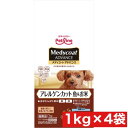 ペットライン メディコートアドバンス アレルゲンカット 魚&お米 1歳から 1kg(250g×4)× 4袋セット まとめ買い 国産 犬 イヌ ごはん ドックフー...